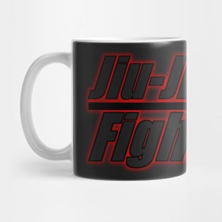 BJJ Black Belt Jiu Jitsu Fighter Mug